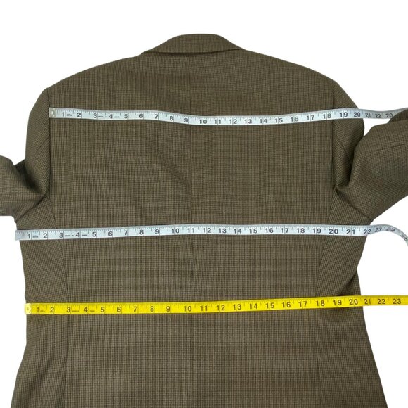 Pronto Uomo Mens Blazer | 40R | Houndstooth | Old Money Countryside Academia - Picture 5 of 11